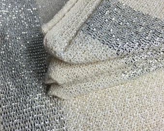 FOUR vintage sparkle placemats and FOUR matching napkins - very cute!