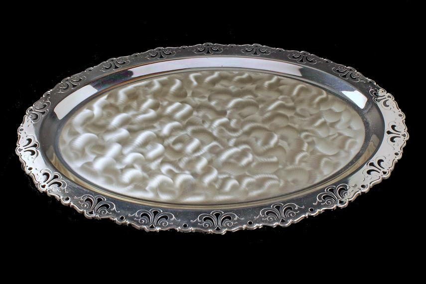 Silver Plate Tray, Caravelle, Hoka, West Germany