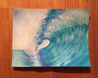 Items similar to Blue Wave 1 on Etsy