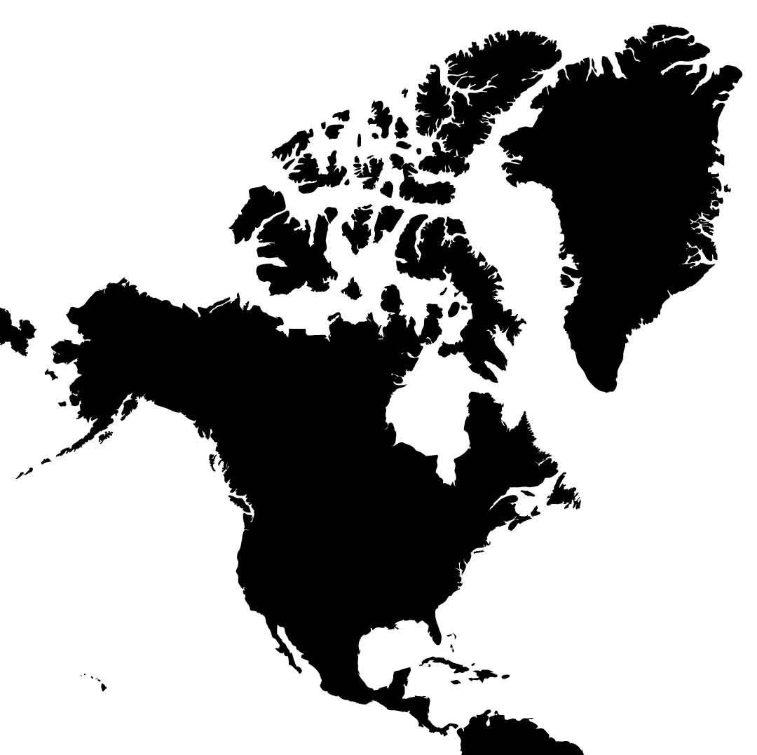 World Map by Continent on Reusable 10MIL Laser-Cut Stencil