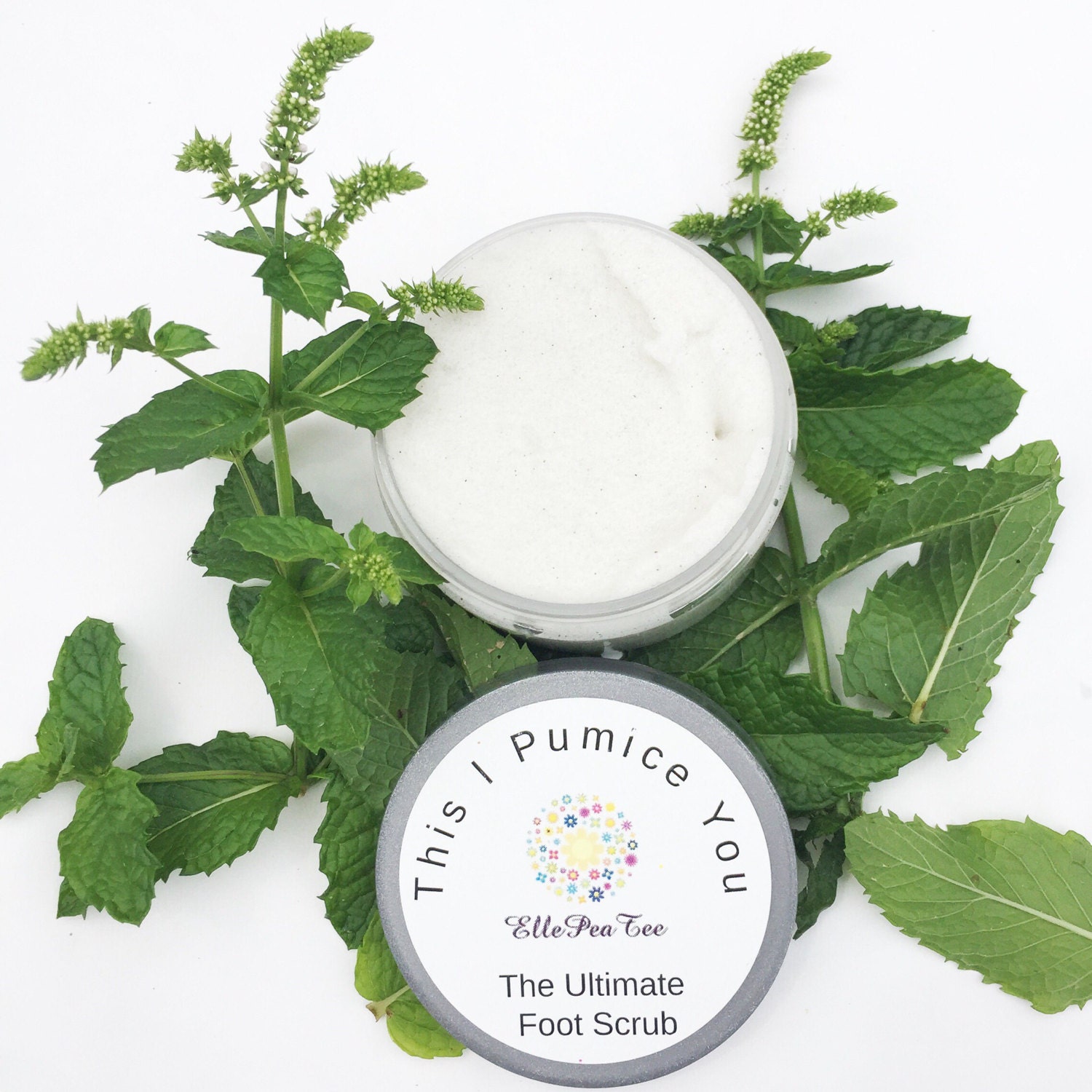 Foot scrub Peppermint foot scrub Pumice foot scrub