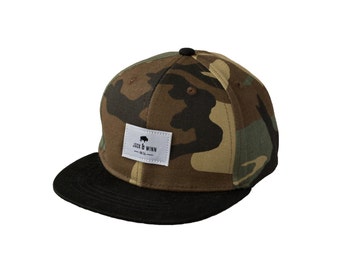 Camo Hip and Stylish Snapback Hat for Baby, Toddler, and Child