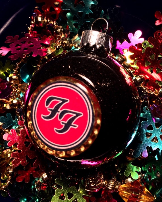 Foo Fighters Christmas Ornament 