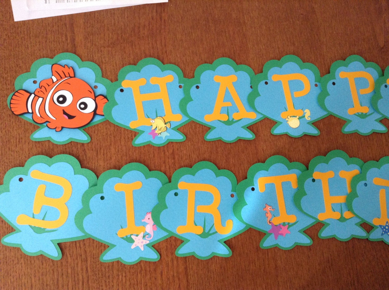 Finding Nemo Nemo banner finding Nemo banner Nemo party
