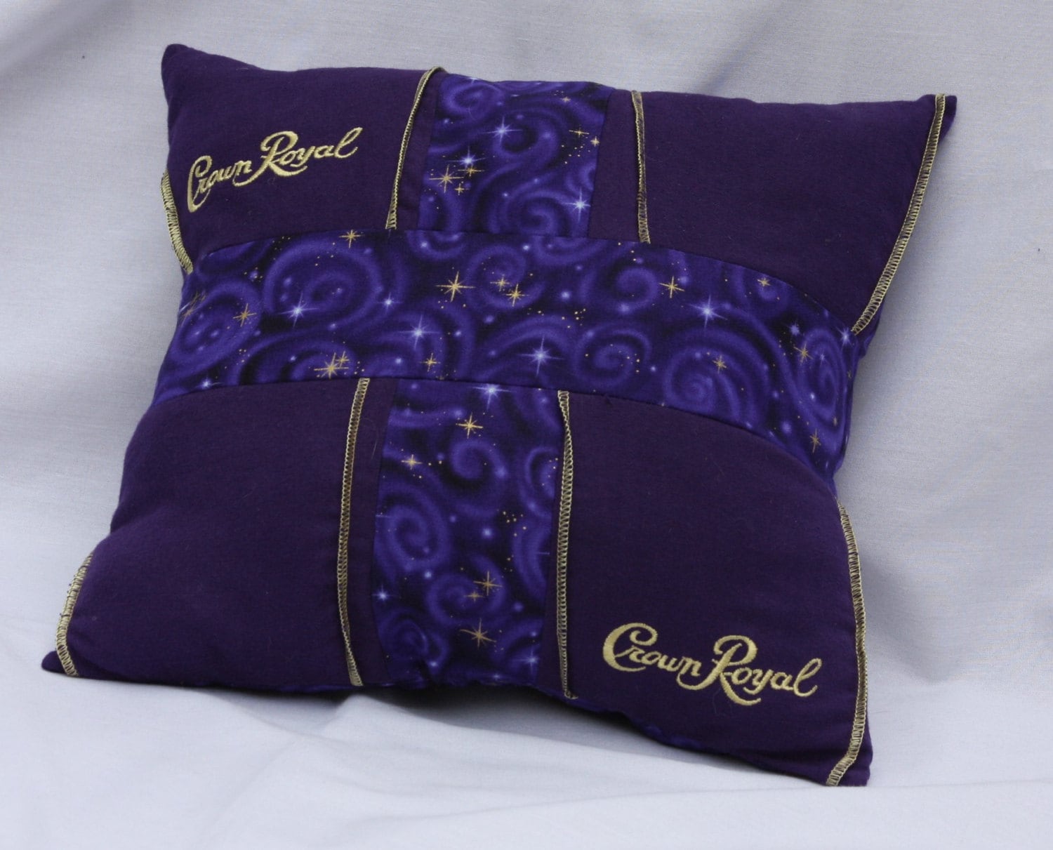 Crown Royal Pillow Throw Pillow crown royal bag Decorative