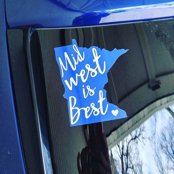 Midwest is Best Vinyl Decal