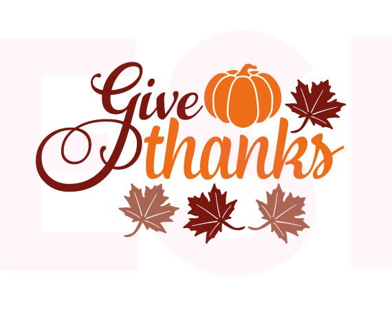 Download Give thanks Quote SVG DXF EPS cutting files by ...