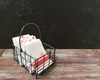 Dollhouse Miniature French kitchen towels