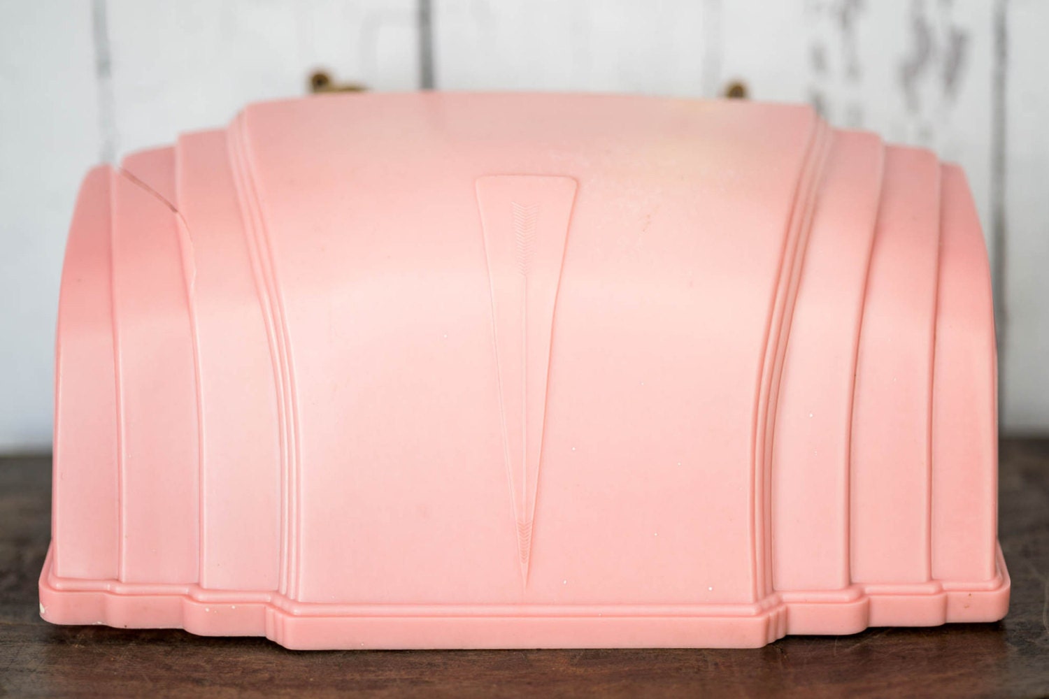 Vintage Art Deco Pink Bed Light Headboard Reading Lamp