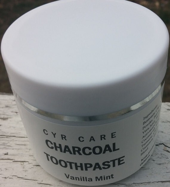 Items similar to charcoal toothpastevanilla mint toothpasteteeth