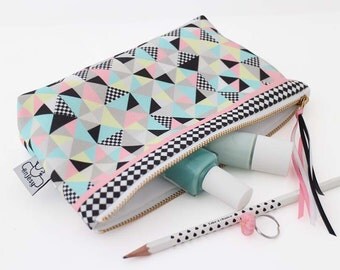 Cosmetic bag/Make up bag/Make up pouch/Cosmetic pouch/Original ANJESYdesigns.