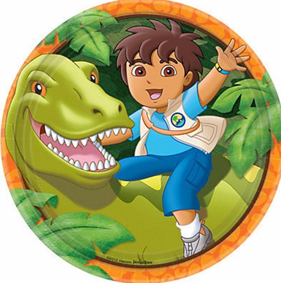 Go Diego Go ''Biggest Rescue'' Lunch Paper