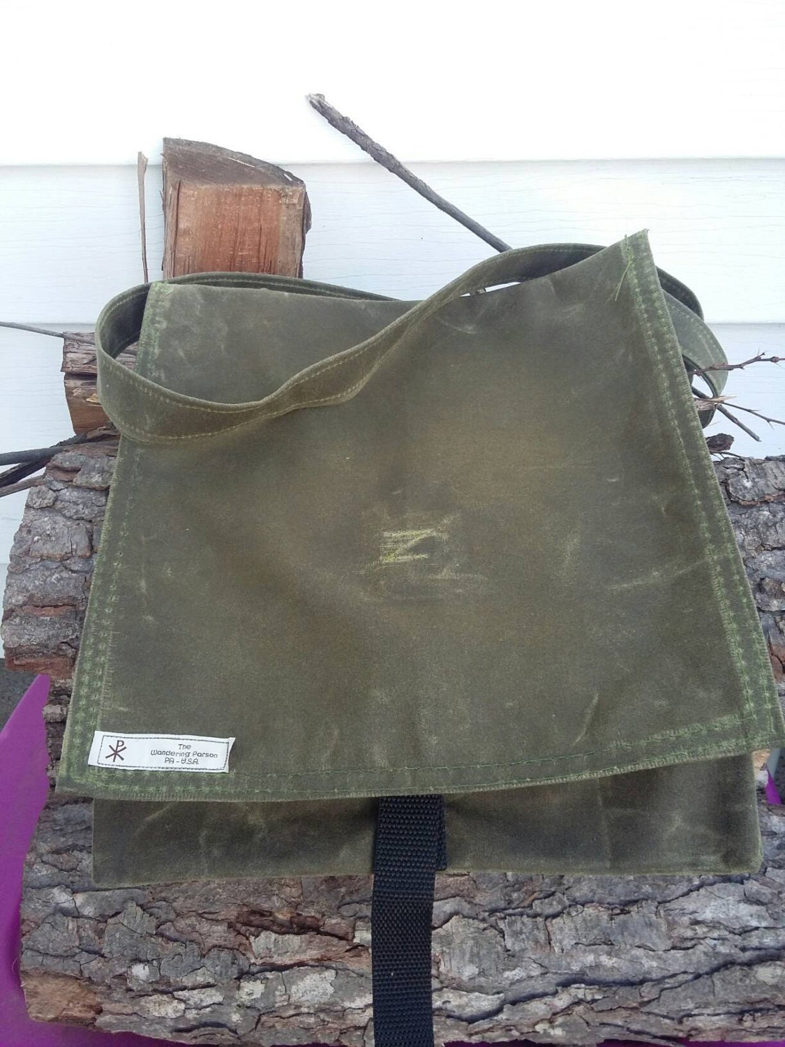 Waxed Canvas Haversack