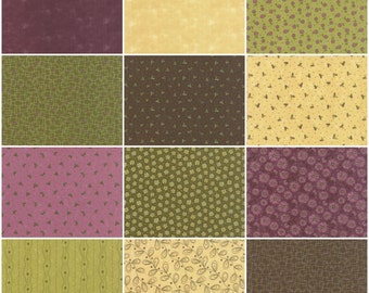 Moda Prints Charming Fat Quarter Bundle (12 Fabrics)