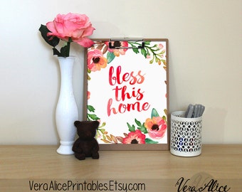 wall art printable set bathroom sayings by veraaliceprintables