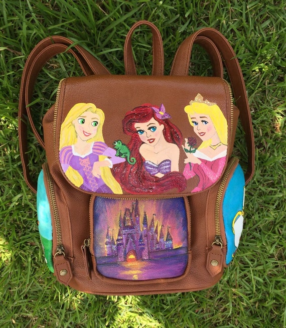 Disney Painted Backpack Custom Backpack