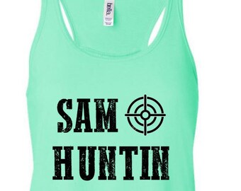 Sam Huntin Country Tank Top, Sam Hunt, Country Music, Country Tank Top, Souther Racerback Tank Top