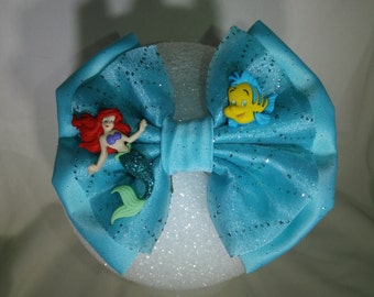 Disney inspired Little Mermaid hair bow