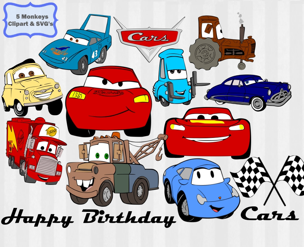 Disney Cars svg cars svg disney svg disney cars by 5StarClipart