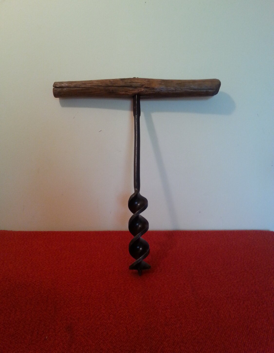 Auger Hand Drill Antique Auger Vintage Drill Primitive Home