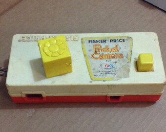 Vintage Fisher Price Pocket Camera camera toy 1970s toy camera