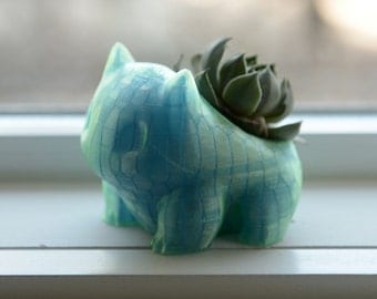 Bulbasaur Planter - Aurora Blue - Pokemon