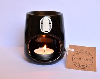 No Face Oil Burner - Studio Ghibli - Boyfriend - Birthday - Spirited Away - Candle Holder - Anime - Cosplay- Miyazaki - chihiro - Film - Art