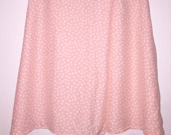 90s High Waist Wrap Skater Skirt