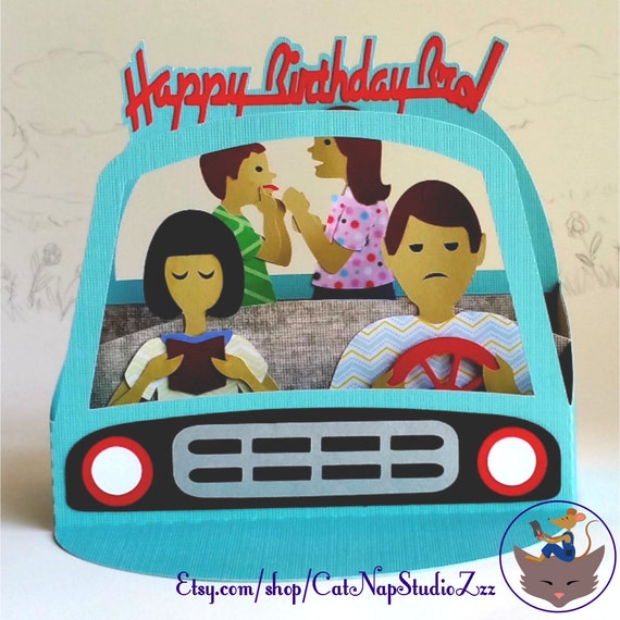 Download Items similar to PopUp 3D Birthday Card for Brother or ...