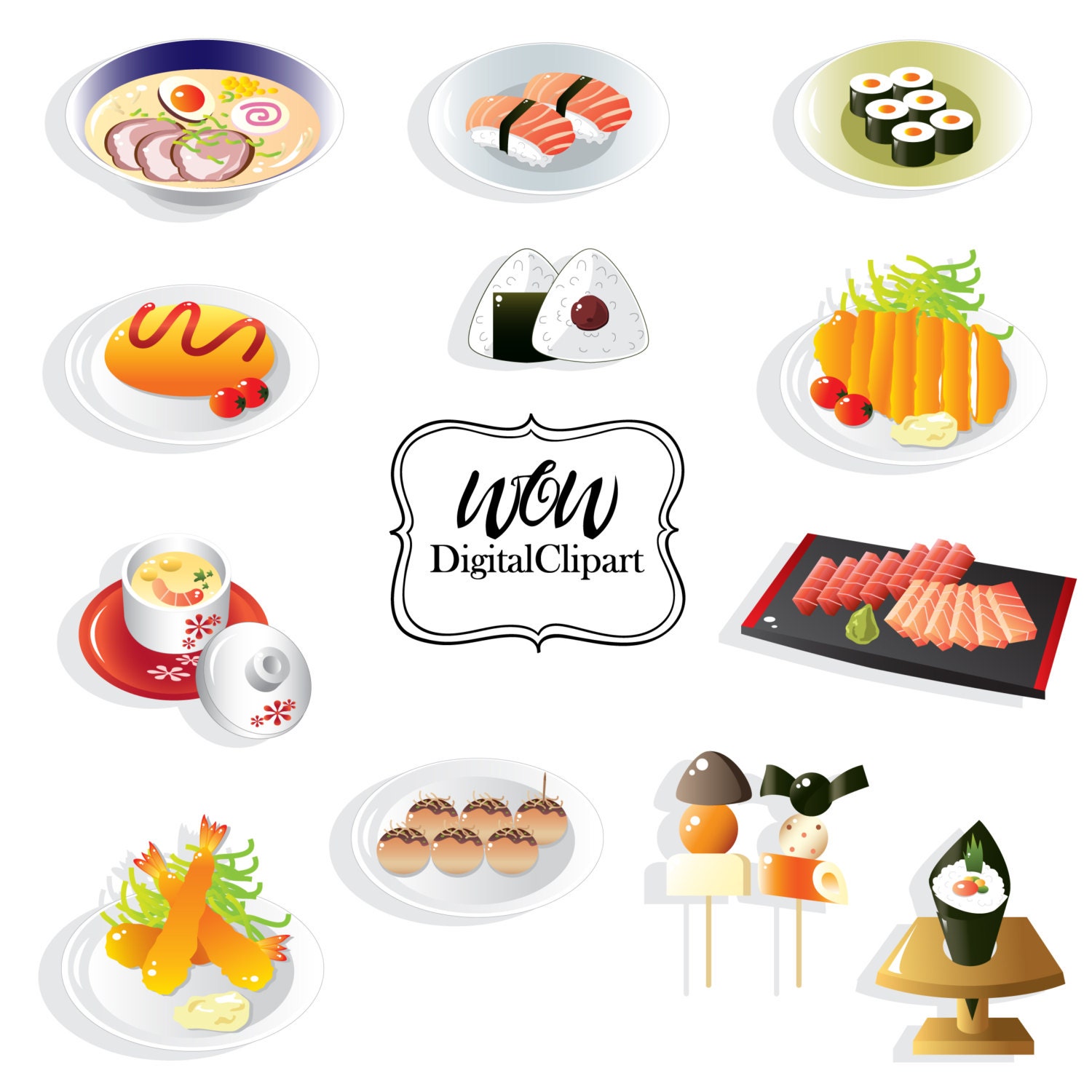 Sushi Set Sushi Clipart Japanese Food Clip Art Japan