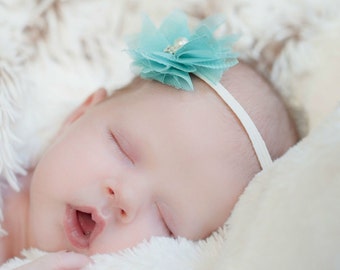 Baby Headbands - Baby Girl Headband - Newborn Headband - Baby Flower Headbands - Baby Girl - Headbands - Infant Headband - Baby - Headbands
