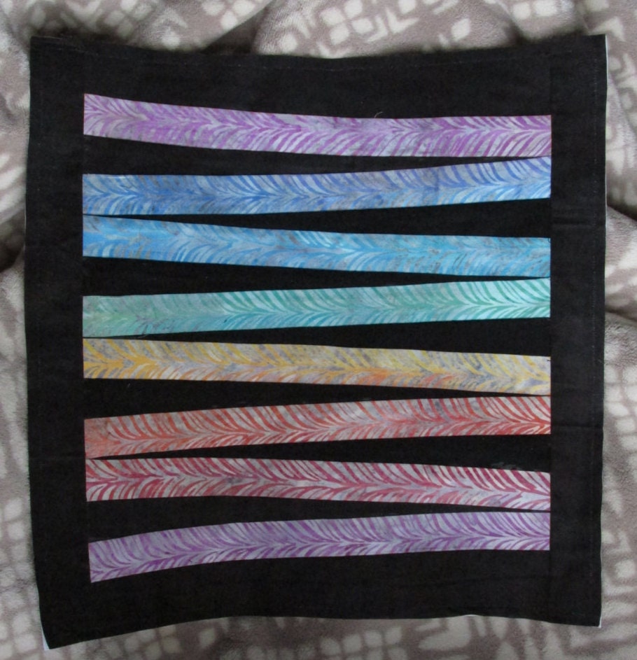ZigZag Bars Paper Piecing Quilt Block Pattern