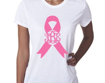 Personalized Breast Cancer Shirt, Breast Cancer Ribbon, Breast Cancer Awareness