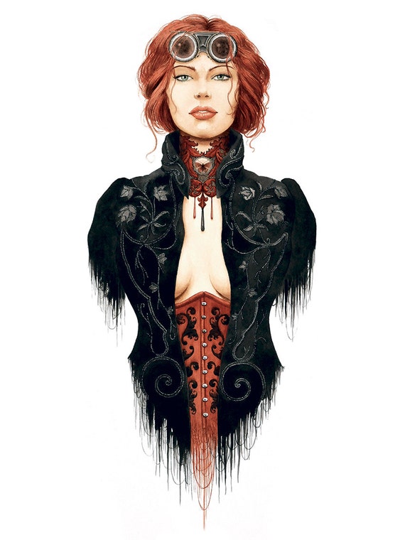 Fine art print I-131 by GregoryDelaunay steampunk buy now online
