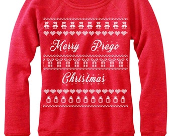 bumps first christmas jumper