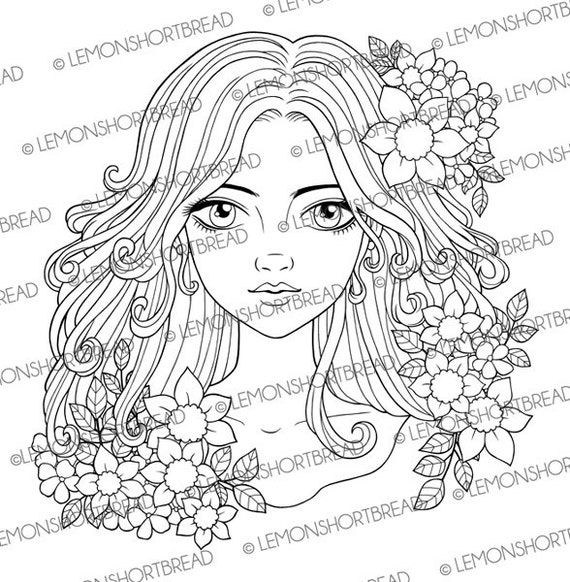 https://www.etsy.com/listing/269374195/flowers-and-curls-girl-digital-stamp