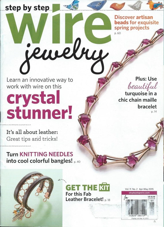 Step By Step Wire Jewelry Magazine AprilMay 2015 Issue