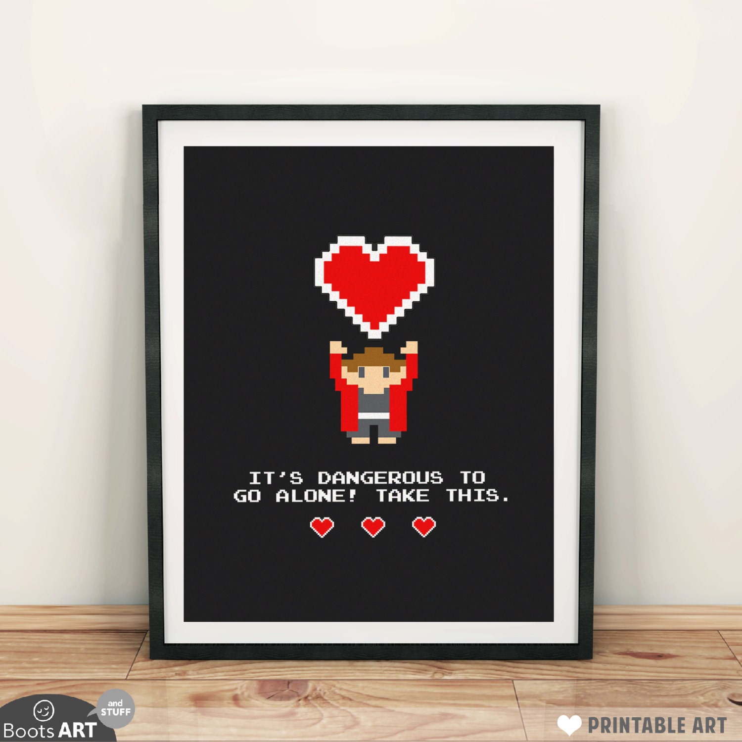 Geek Wall Art 8 bit geek art print video game art gamer geek decor Geek Wall Art 8 bit geek art print video game art gamer geek decor