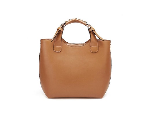 large tan tote