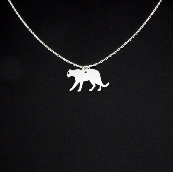 Cougar Necklace Cougar Jewelry Cougar Gift