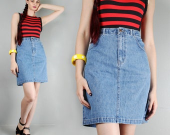 Vintage Slim-Fit Denim Dress DPY0081