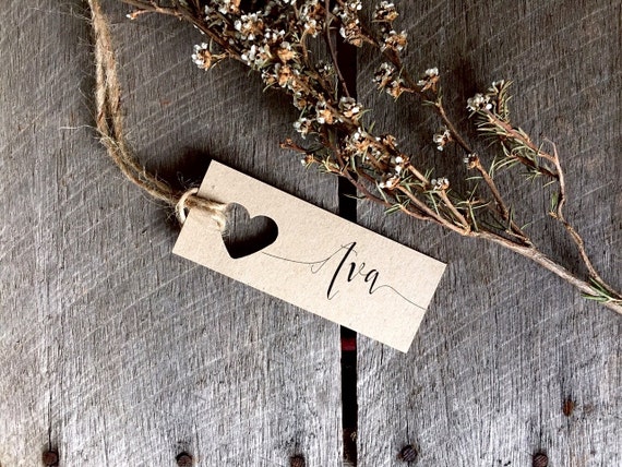 items similar to wedding place cards wedding name tags place cards