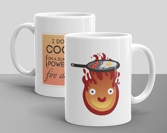Calcifer - Howl's Moving Castle - 11 oz coffee or tea mug