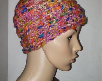 Colorful thick knitted Cap