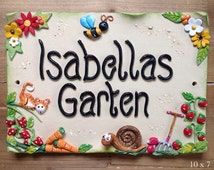popular items for custom garden signs on etsy