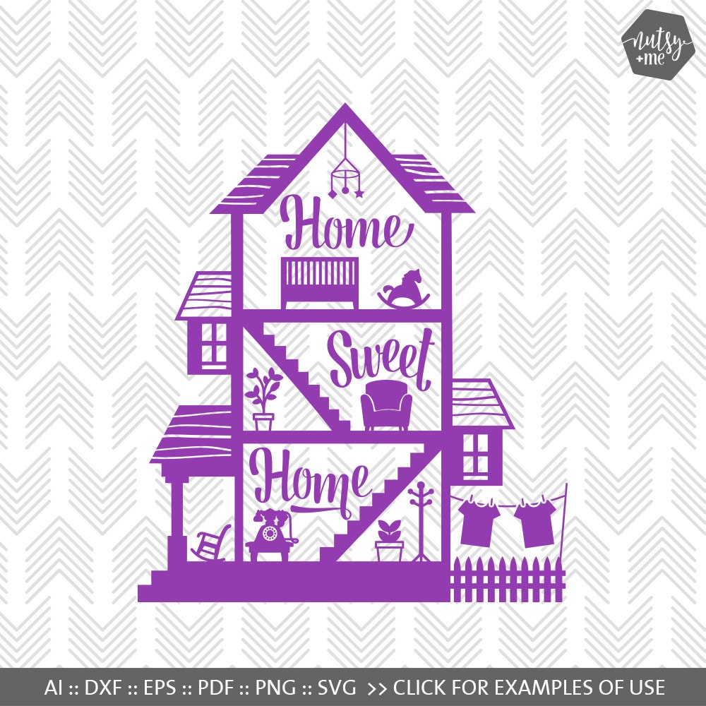 Download Home Sweet Home SVG SVG Cutting Files Svg files for