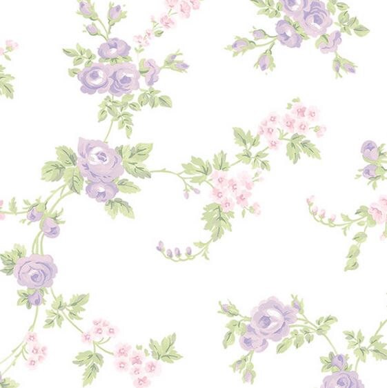 shabby cottage purple floral wallpaper white chic country shabby cottage purple floral wallpaper white chic country