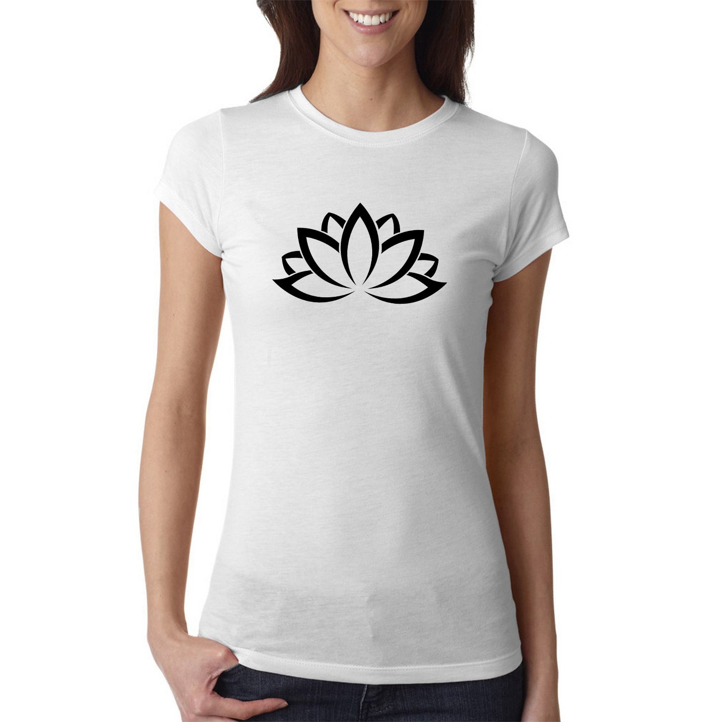 Meditation Shirt Lotus Flower Shirt Yoga Shirt Yoga Top