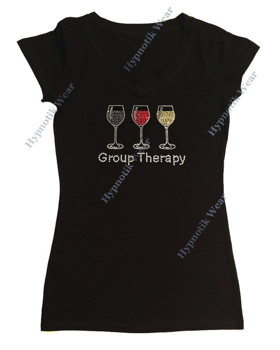 group therapy wine shirt