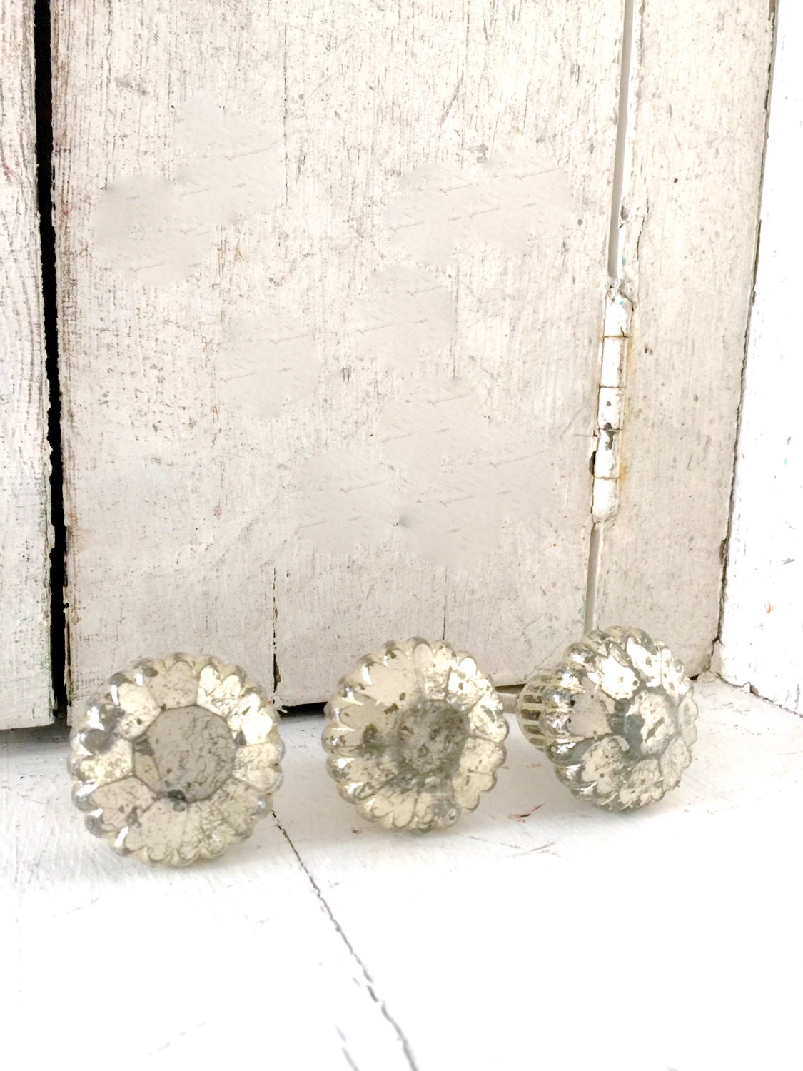 Vintage Style Knobs Silver Antique Style Silver Knobs